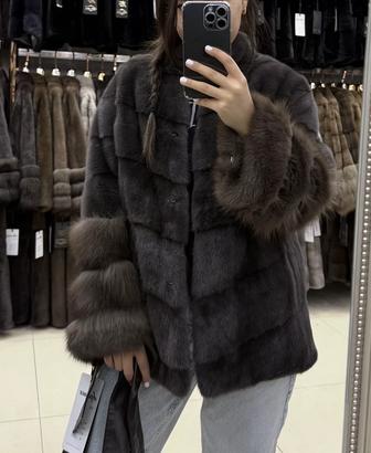 Норковая шуба, соболь