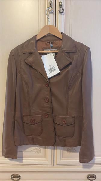 Кожаный пиджак. Новый.