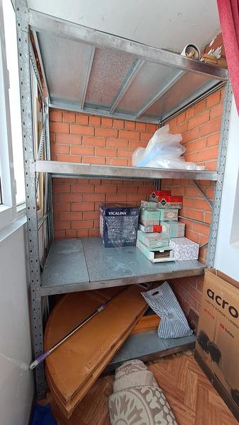 Продается стеллаж металлический оцинкованный