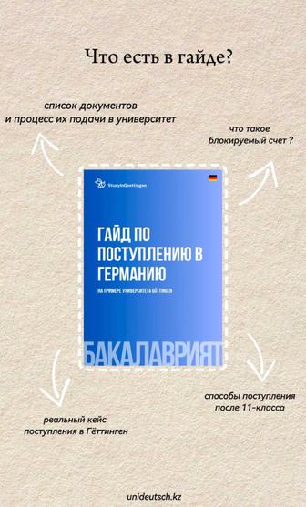 Немецкий язык / Курсы / Гайд по поступлению в Германию