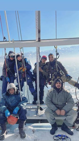 Промышленный альпинизм высотные работы