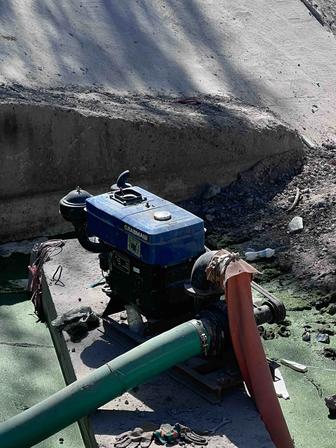 Мотопомпа дизельная Славмаш, практический новая