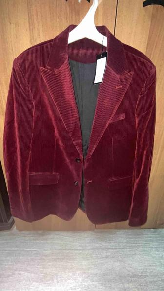 Мужской вельветовый пиджак, новый