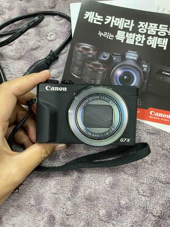 Продам фотокамеру Canon PowerShot G7 X Mark III черный