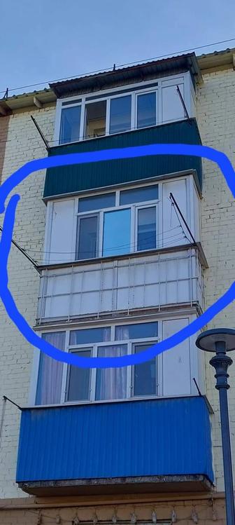 Балкон пластик