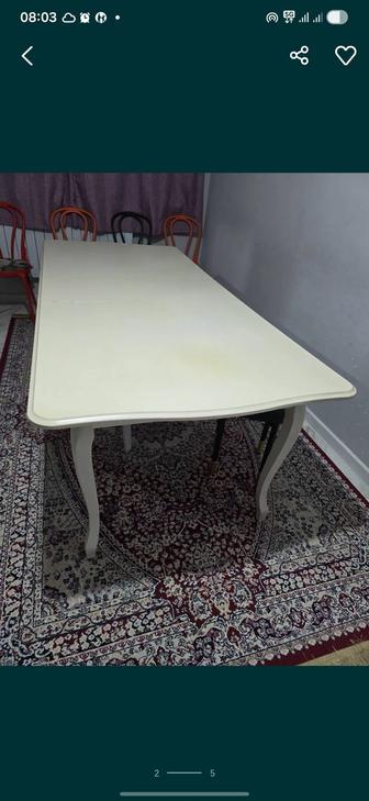 Стол 2.5 метра на 0.5 метра удлиняется (3 метра)