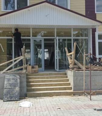 Пластиковые окна двери и витражи