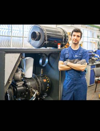 Профессиональный ремонт воздушных компрессоров всех типов и моделей.