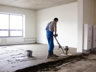 Полусухая стяжка пола под ключ