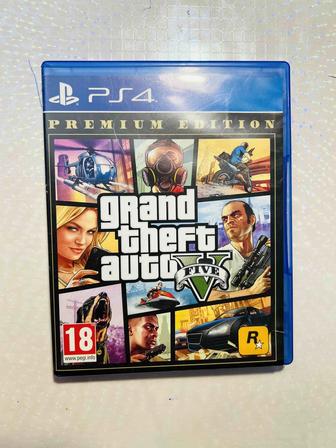 GTA5 игра и другие игры на PS4