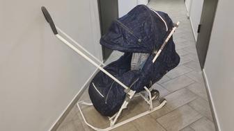 Санки-коляска