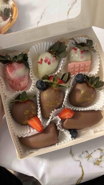 Клубника в шоколаде