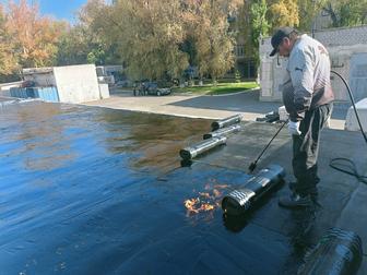 ИП производит ремонт мягкой кровли.цена за 1кв.м договорная.