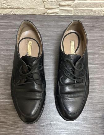 Кожаные ботинки, весна-осень