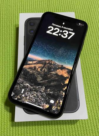 Айфон 11, 128 в черном цвете