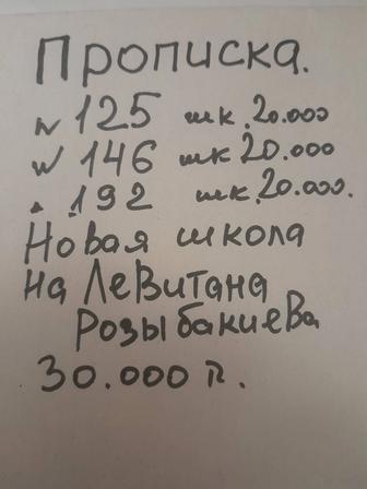 125 шк.146шк.Новая школа на Левитана Розыбакиева