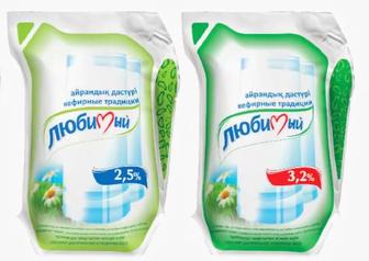 Кефир кувшин Любимое 2,5% 3,2%