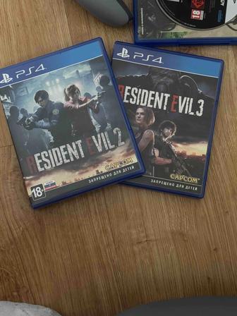 Resident evil 2-3 (remake) ps5 ps4 продам/обмен