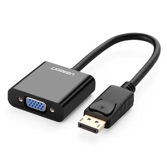 Конвертер Displayport DP -- D-Sub (VGA)/ 10см HD Цифровой -- в Аналогов