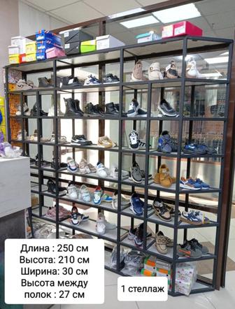 Продам металлические и деревянные стеллажи