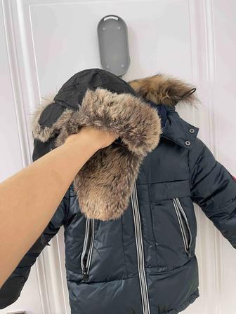 Пуховик зимний на рост 92 см