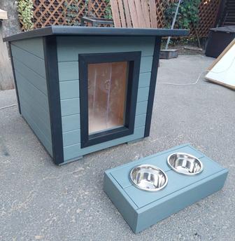 Утепленная будка для собак