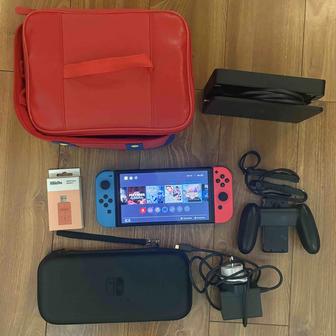 Nintendo Switch Oled (Прошитый). Память 64гб 512 гб ssd