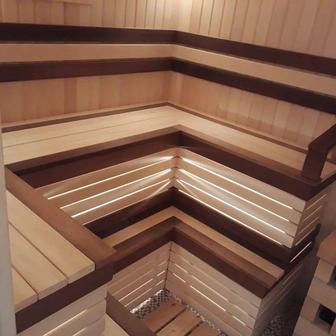 Строительство, и полный монтаж бань, саун, хамамов, барбекю зоны.