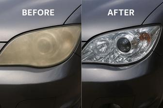 полировка фар любой сложности по доступным ценам