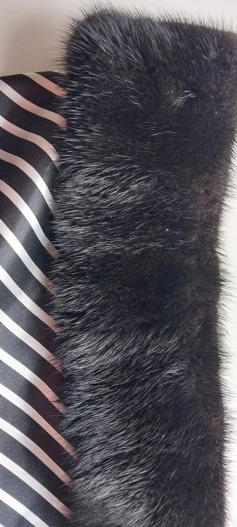 Норковый платок мех отстегивается