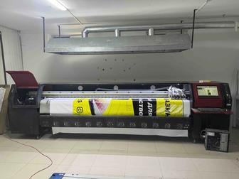 Широкоформатный 8-головый баннерный принтер Icontek