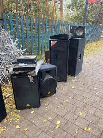 Продам колонки 6 шт и пульт с усилителем