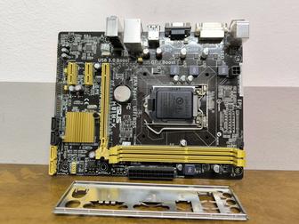 Asus H81M-K, Intel H81, (Rev 1.01) Soket LGA1150 (Intel), ОЗУ 2xDDR3 DIMM,