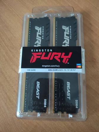 DDR4 16gb(8x2) Kingston Fury