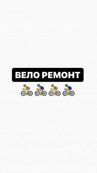 Ремонт велосипедов и сборка велосипедов