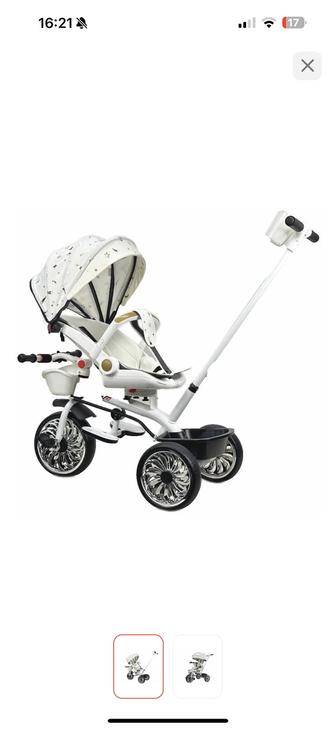 Трехколесный велосипед Future 021 белый