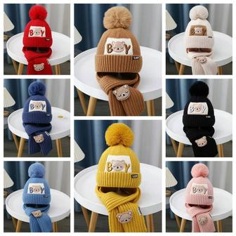 Детские зимние шапки