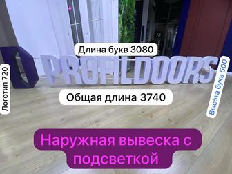 Продам вывеску Profildoors двери