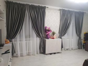 Комплект шторы и тюль (2 комплекта)