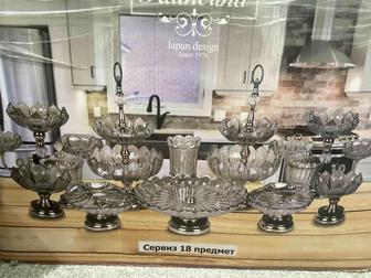 Продам сервиз из 18 предметов. Новый, ни разу не пользовалась