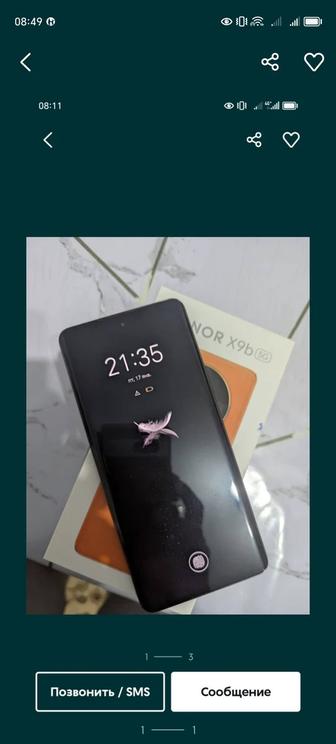 Продам телефон Honor x9b