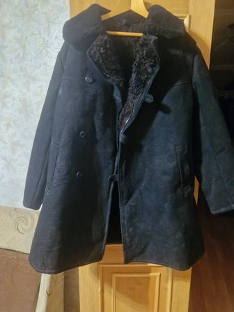 Мужской полушубок из овчины