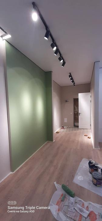 Покраска стен и потолков