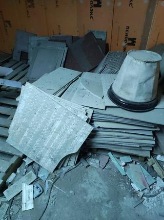 Отдам даром строительный материал, плитка