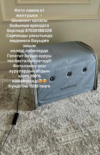Лампа от желтушки аренда