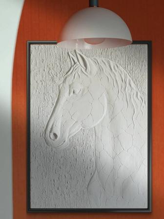 Картина - Сила Года Лошади