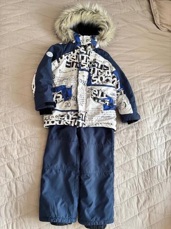 Зимний комплект для мальчика 56 лет (куртка штаны), теплый и стильный