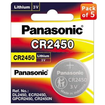 Литиевые батарейки Panasonic CR2450