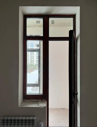 Продам балконный блок (окно и дверь)