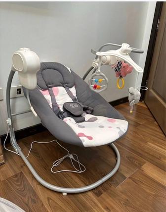 Шезлонг электрокачалка от kinderkraft